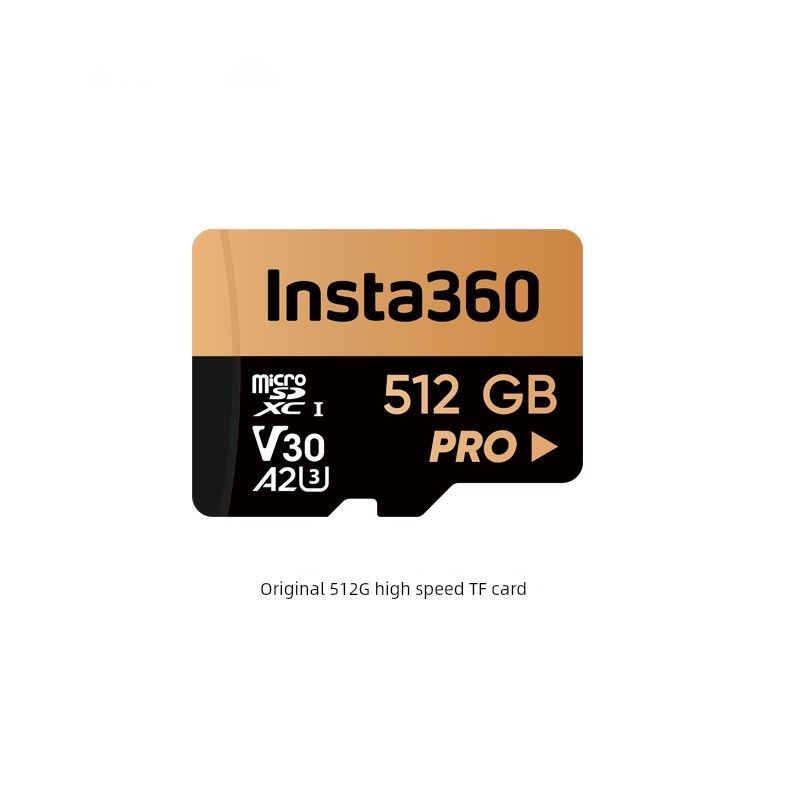 Tarjeta de memoria original Shadow Stone Insta360 TF de 128 GB, adaptador de 256 GB/512 GB, X4/X3/Ace Pro_voghion.com