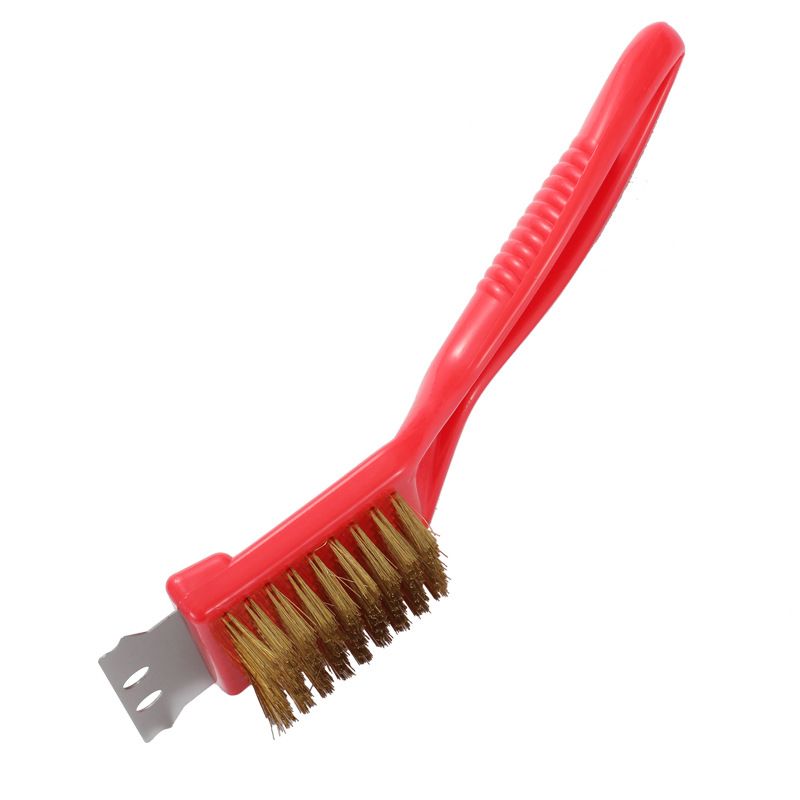 Escova de aço inoxidável para churrasco Escova de limpeza para grelha Escova de limpeza para grelha Escova de limpeza para lâmina de limpeza de manchas DIY_voghion.com