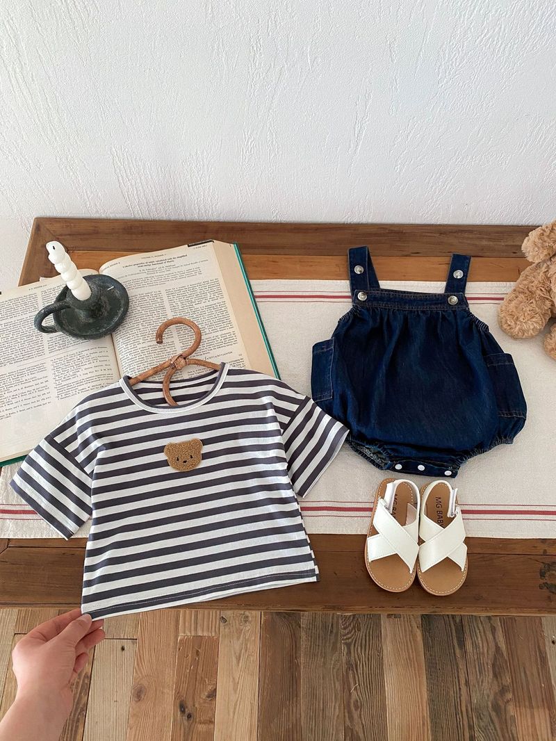 Fart Bag Denim Backband Hose für Männer Frauen Baby Sommerkleid Jumpsuit, lässig und stylisch, Ausgehen, Hip-Hop, Klettern_voghion.com