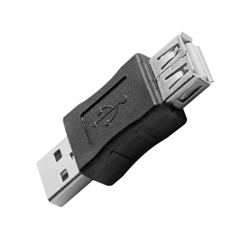 Bærbar Mini USB 2.0 A han-til-hun-konverteradapter forlængerstik_voghion.com