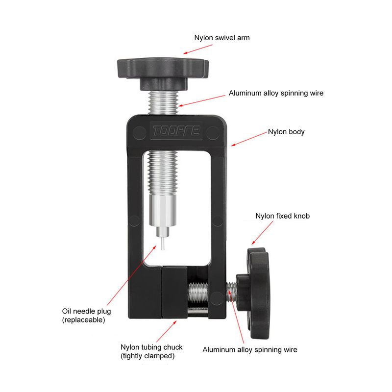 Kaou TOOPRE Oil Tube Pushing Device Squeeze Effortlessly Corrosive Resistant Bike Accessory Bicycle Hydraulic Hose Fitting Insert Tool for Bike_voghion.com