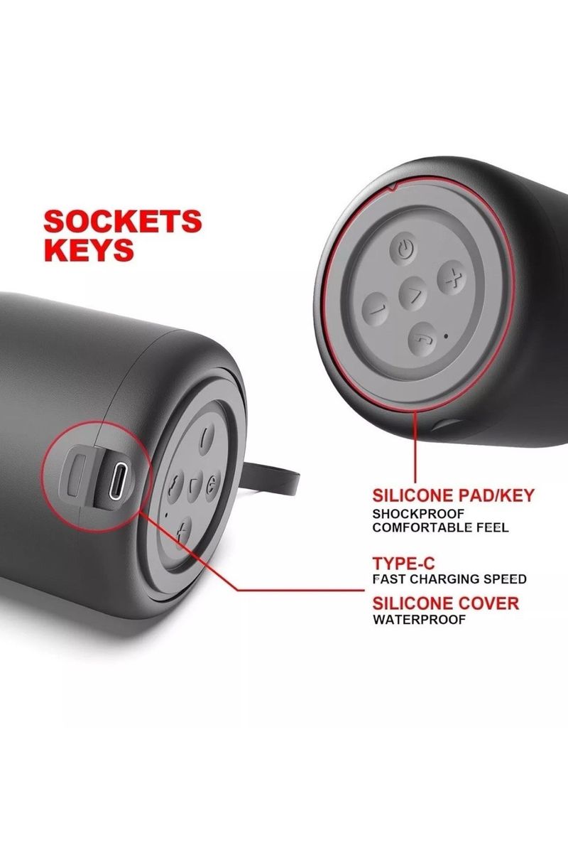 Enceinte Bluetooth, mini enceinte portable sans fil, enceinte d'extérieur Bluetooth 5.0_voghion.com