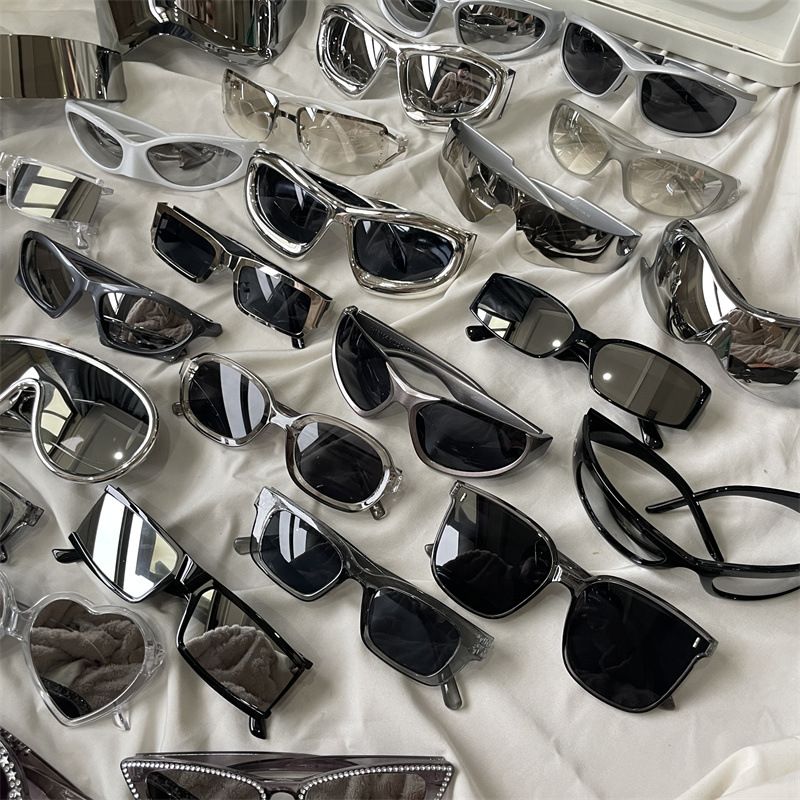 001 Outdoor Cycling Metallic Mercury High-End For Women With Square And Round Faces, Slimming Sports Mountaineering Skiing_voghion.com