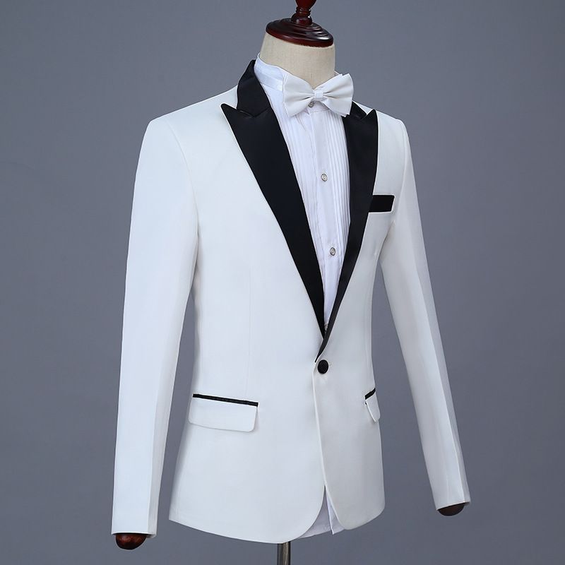 CT Spring New Men's Suit Set For Photo Studio, Singer Stage Performance Costume, Host Formal Wear_voghion.com