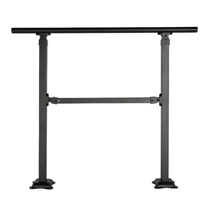 Steel Carbon Kit Railing Steps Outdoor Hand 3 Metal Rail Degree Handrail With Ad Handrails Installation Ft Stair 050 And 3 For_voghion.com