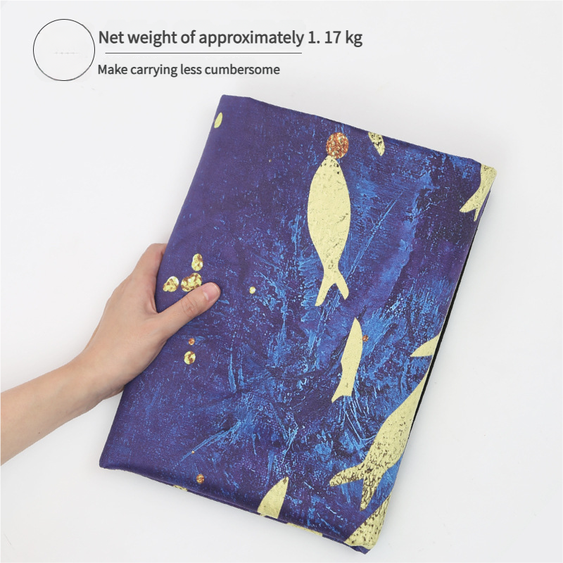 Suede Rubber Mat Non-Slip Professional Foldable Portable Thin Ultra-Thin Yoga Blanket_voghion.com