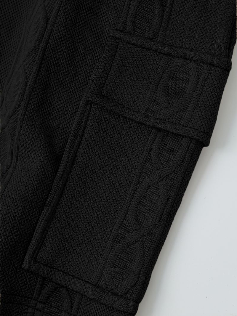 Men's Corduroy Cargo Shorts With Multi-Pockets - Adjustable Drawstring Waist, Casual 5-Pocket Utility Shorts For Summer, Streetwear, Outdoor – S-XXL_voghion.com