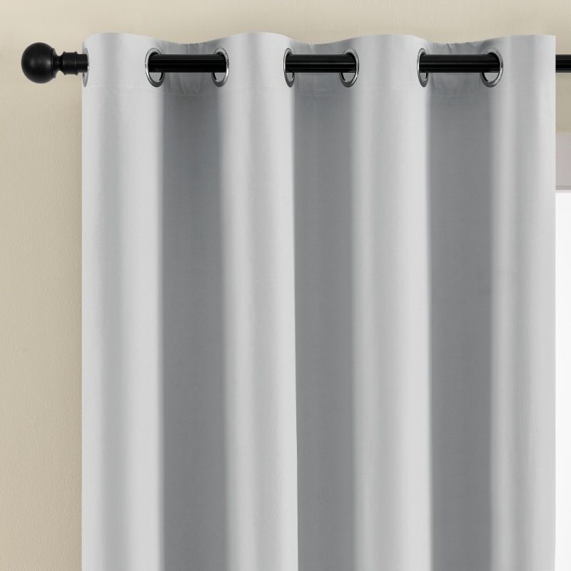 full blackout heat insulation curtains for bedroom with black lining room darkening noise reduction curtains_voghion.com