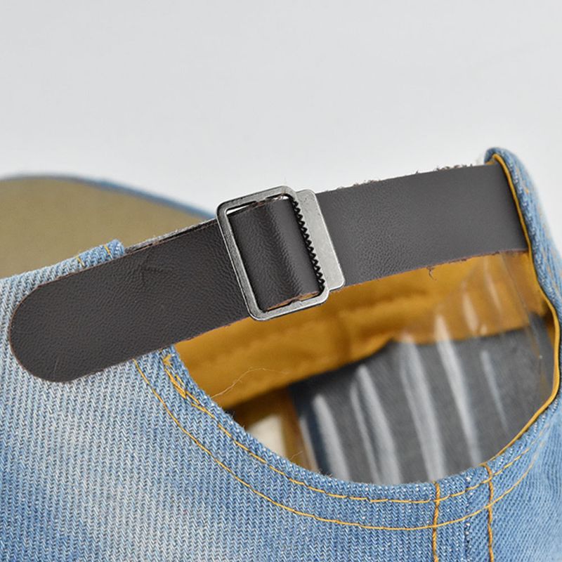 Five pointed diamond washed cowboy duckbill hat, couple sunshade baseball hat_voghion.com