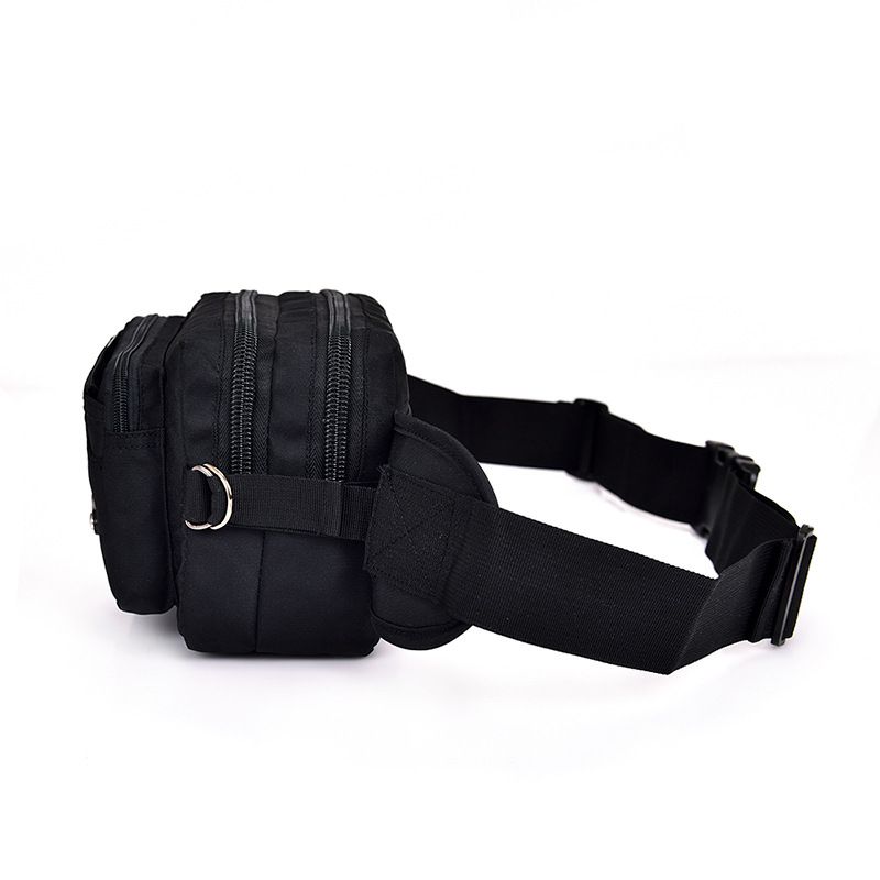 Oxford-Stoff Taille Radfahren Eng anliegende Anti-Diebstahl Kleine Crossbody Outdoor Sports Running Herrentasche_voghion.com