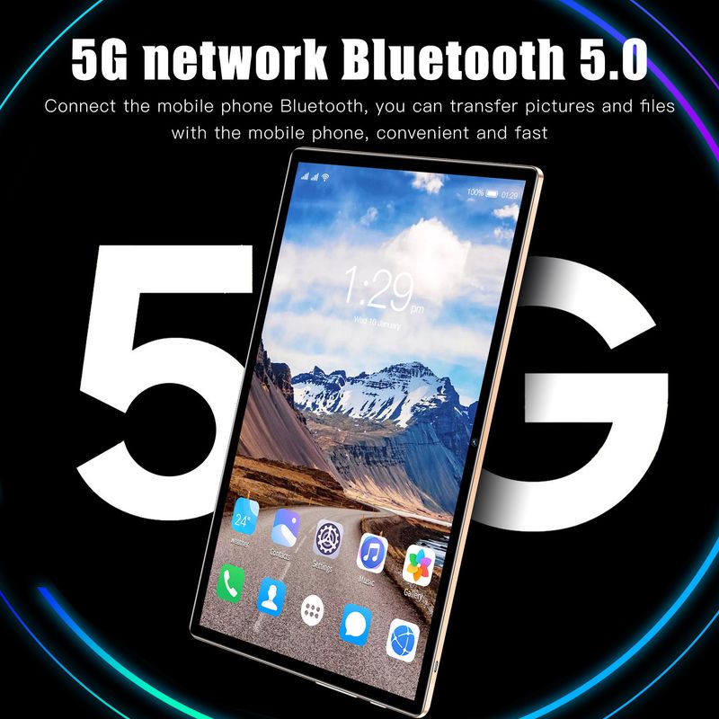 High-Definition-Kamera 10,1-Zoll-IPS-Bildschirm 5pro Karte Dual-Standby-Tablet-Computer_voghion.com