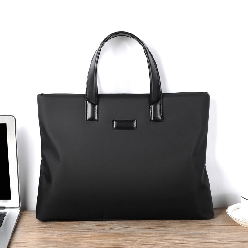 New Fashion Handheld Simple College Student Notebook Business Laptop Bag Men's Briefcase_voghion.com