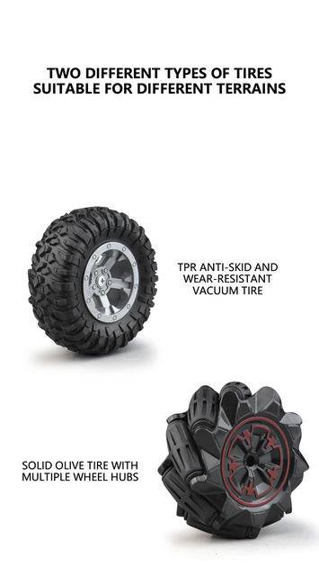 1: 18 sexhjulsdriven RC-BIL Längdåkningsklättring Spray Racingbil Fjärrkontroll Elbil Fallsäker pojkeleksakspresent_voghion.com