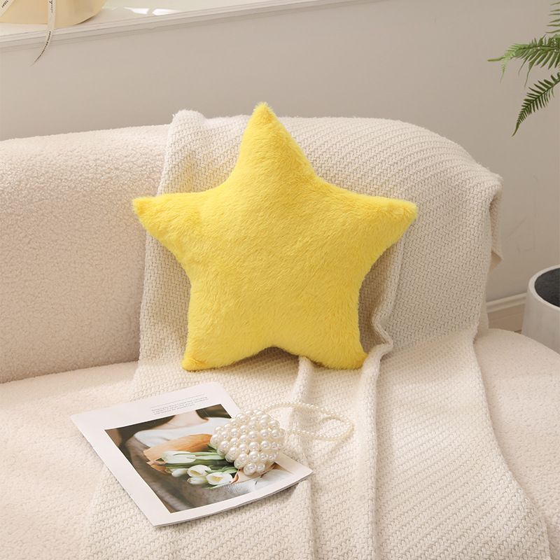 Cute Pillow Moon, Stars, Clouds, Polygon Cushion Home Decor_voghion.com