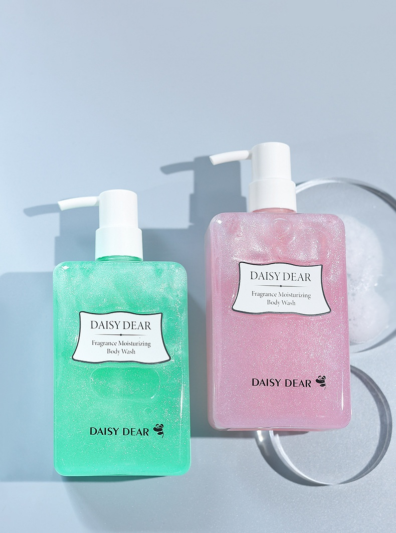 Xiaocheng Yixiang New Sparkling Powder Flowing Sand Bath Gel Moisturizes, and Lasts for Fragrance_voghion.com