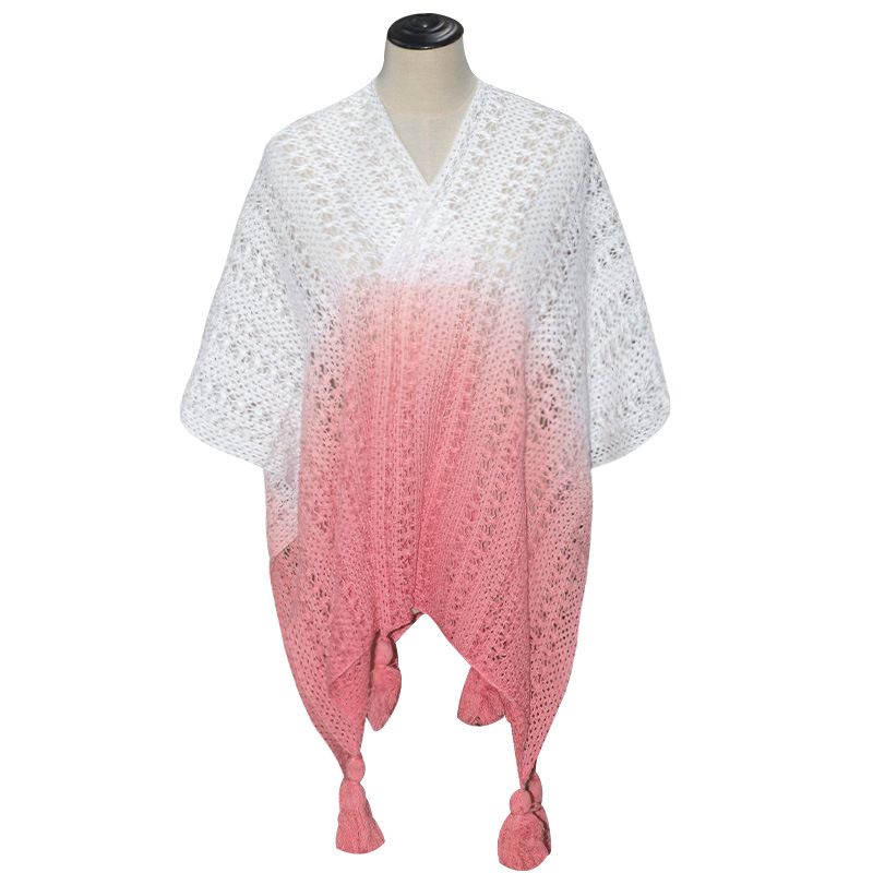 spring And Summer Thin Openwork Dress, Large Shawl, Women's Ethnic Cloak_voghion.com