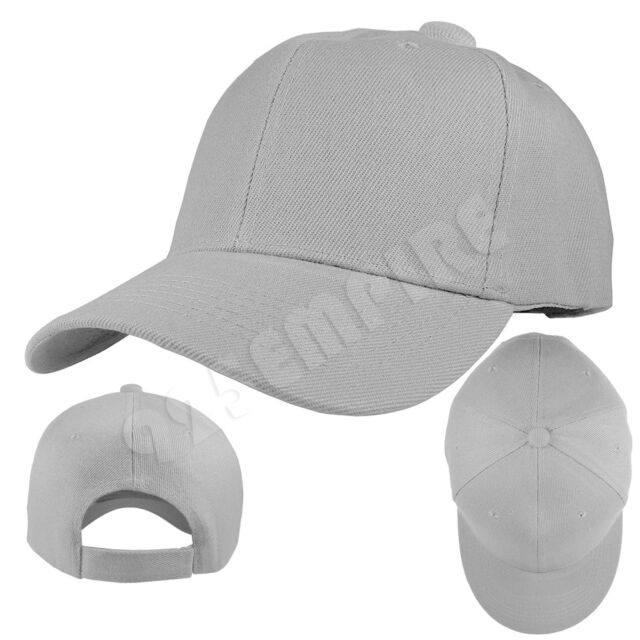 Gorra de béisbol ajustable de color sólido, paquete de 12 unidades_voghion.com