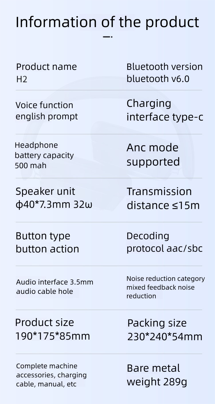 High-quality Call Noise Cancelling Full Ear Protein Leather True Wireless Over-ear Bluetooth Headphones_voghion.com