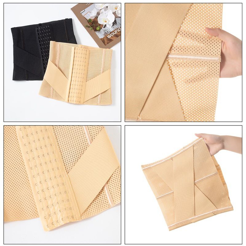 VoleFox Polyester Tummy Wrap For Women Summer Breathable Waist Trainer Slimming Belt For Fitness_voghion.com