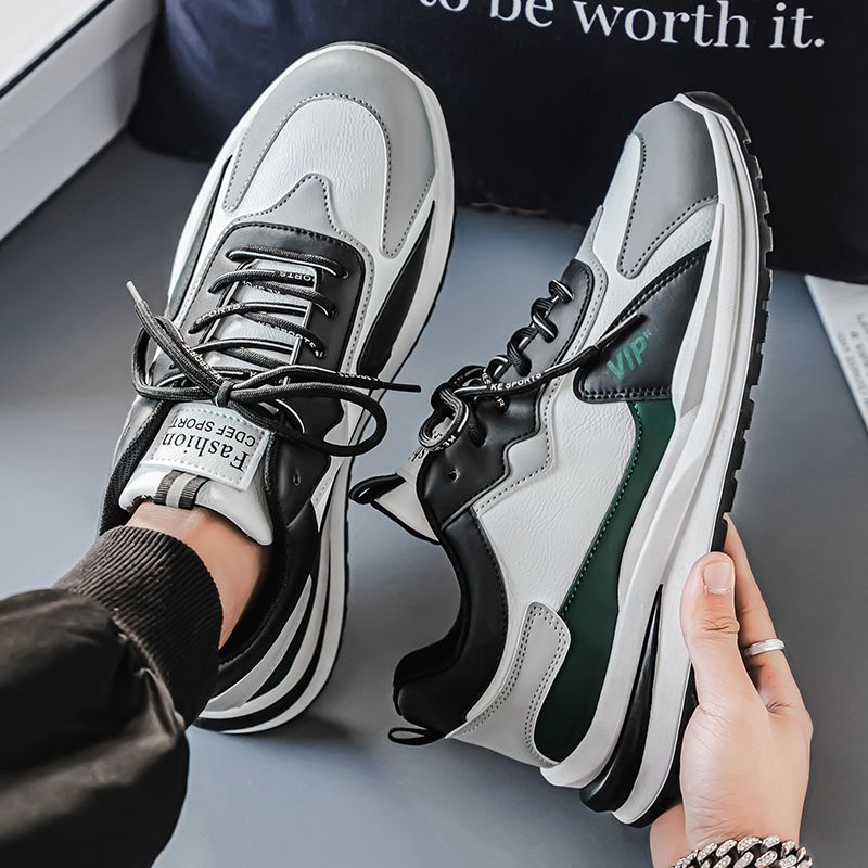 cushioning Rebound Running Shoes Men's Non-slip, Wear-resistant, Breathable And Comfortable Sports Shoes Men's Shoes_voghion.com