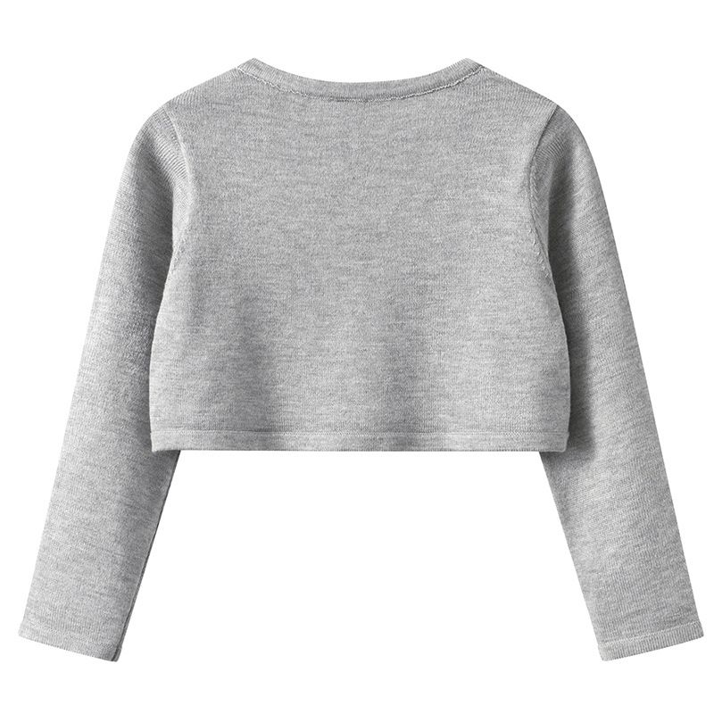 Mutter-Tochter-Kleidung Frühling und Herbst Handbestickte Liebesmädchen-Strickjacke Pullover Schal Kinder Sommer Dünnes Klimaanlagenhemd_voghion.com