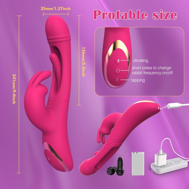 LuvBox Cross-Border Private Female Masturbator Toy Instant Trend Women Adult Products Fully Automatic Insertion Tongue Licking_voghion.com