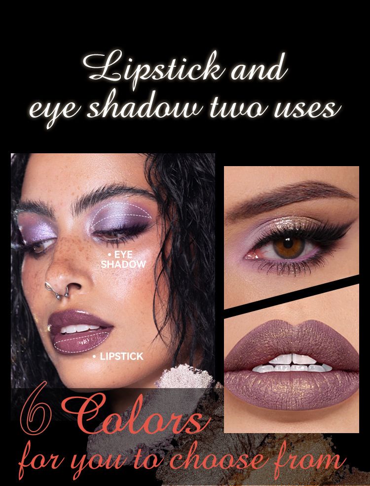 Lipstick eyeshadow stick Lazy eye makeup waterproof non-smudging pearl eyeshadow lying silkworm pen_voghion.com
