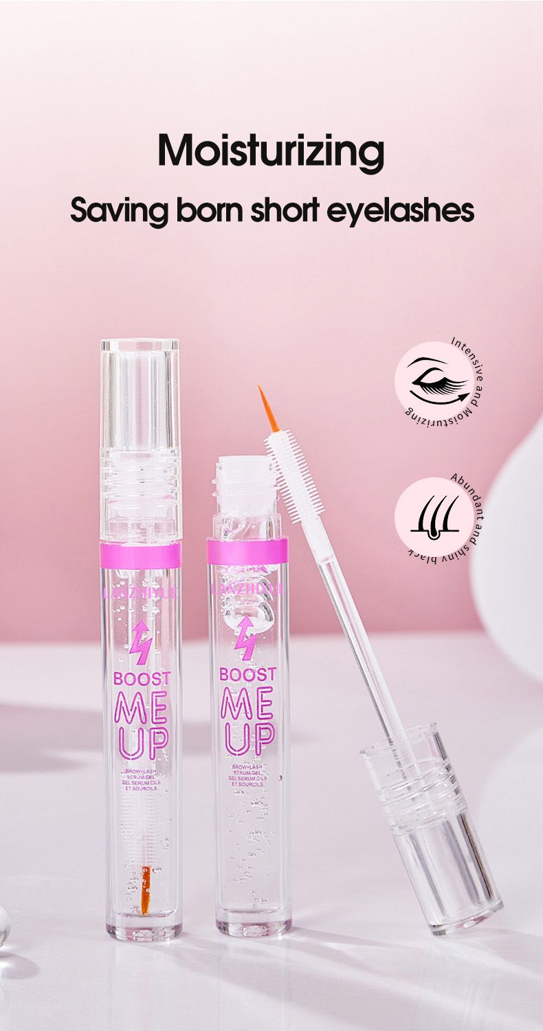 Mascara Cosmetics LANZHIYUE Eyelash Liquid Eyebrow Liquid Two In One Thick Curling Big Eyes Makeup Dual Purpose_voghion.com