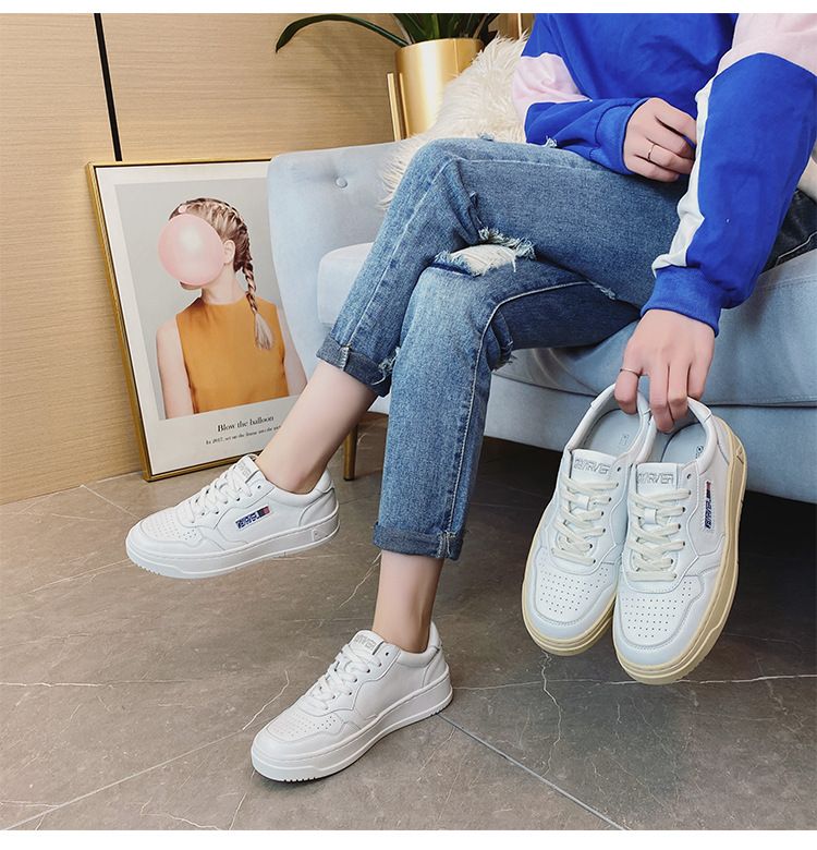 Instagram Genuine New Casual Women's Thick Sole Heightened Sneaker Board Shoes_voghion.com