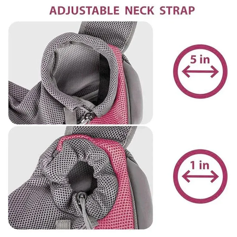 Dog Bag Pet Puppy Carrier S/L Outdoor Travel Dog Shoulder Bag Mesh Oxford Sling Handbag Tote Pouch Yorkie Chihuahua Holder_voghion.com