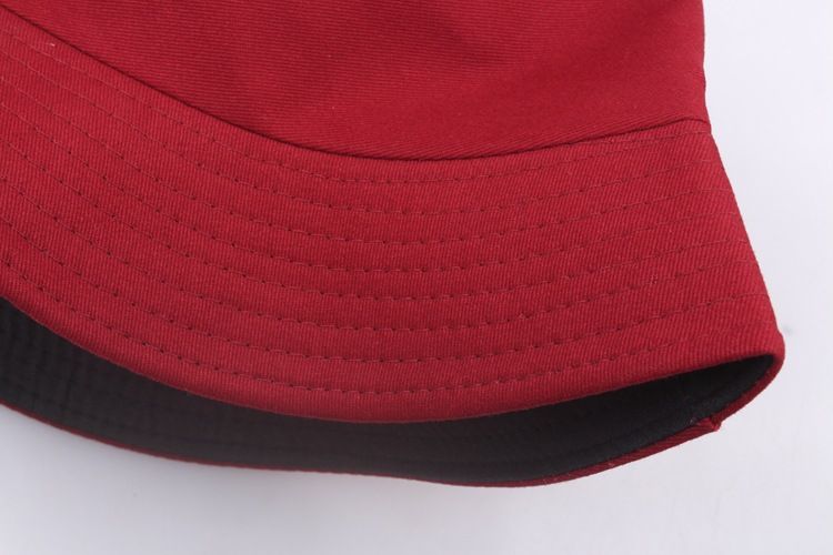 Unisex Personalisierter Fischerhut Beckenhut Modehut Flacher Visierhut Sonnenschutzhut Runder Hut aus reiner Baumwolle_voghion.com