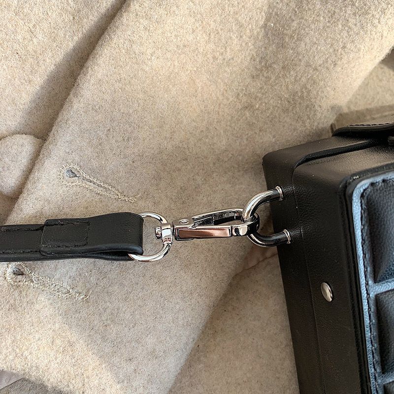 Geantă de umăr pentru femei, geantă crossbody, geantă de mână cu curea dublă, cu bloc de ciocolată, tip crossbody_voghion.com