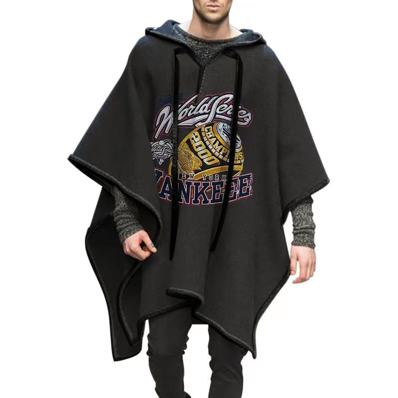 2024 Men's shawl cover, cape, woolen jacket trend_voghion.com
