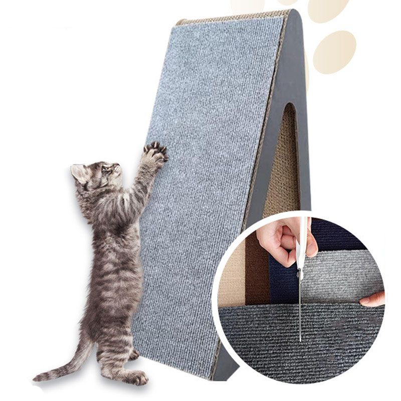 Rascador Pawstrip gris 30x30/30x100 cm de PawParty Store_voghion.com