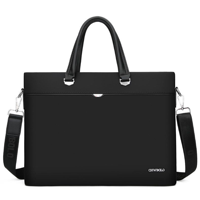 Super Power Paul Handbag Horizontal Business Casual Document Oxford Cloth 15.6inch Computer Briefcase Men's Bag_voghion.com