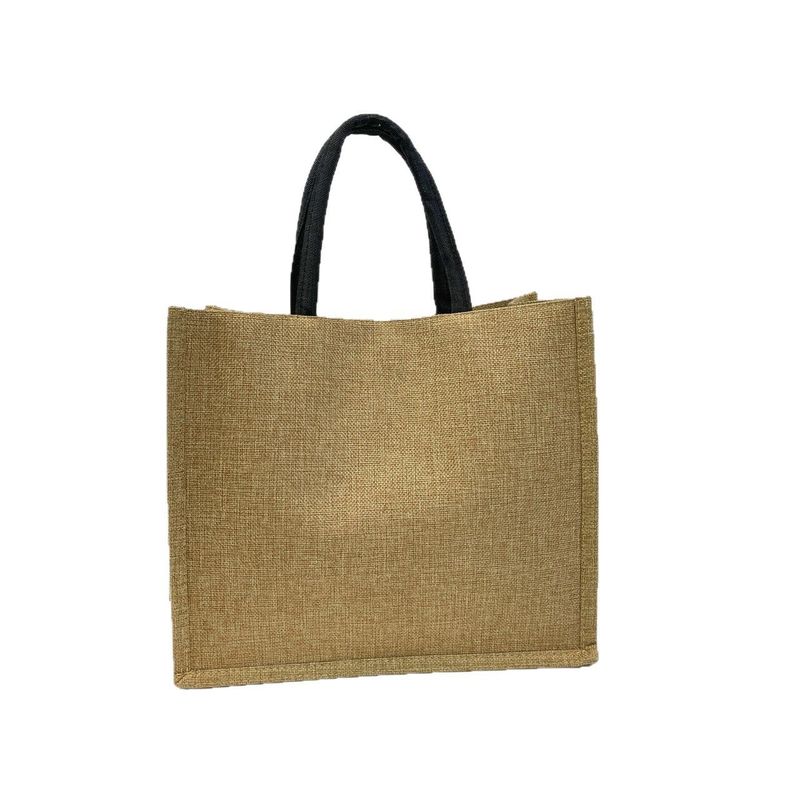 Customizable Pattern Canvas High-end Gift Handheld Shopping Large Capacity Lunch Bag For Women_voghion.com