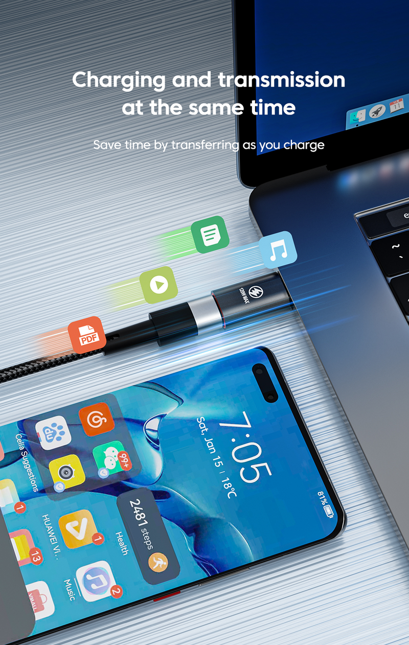C típusú USB-emelő OTG adapter USB C OTG iPhone 14 13 12 Pro Max X XR PD 120W gyorstöltő adatkábel átalakítóhoz _voghion.com