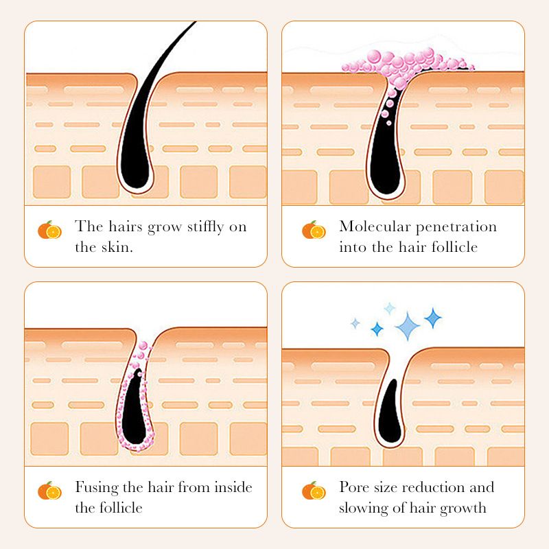 SADOER Vitamin C Whitening Soft and Hellending Skin Hoerentfernungscreme_voghion.com