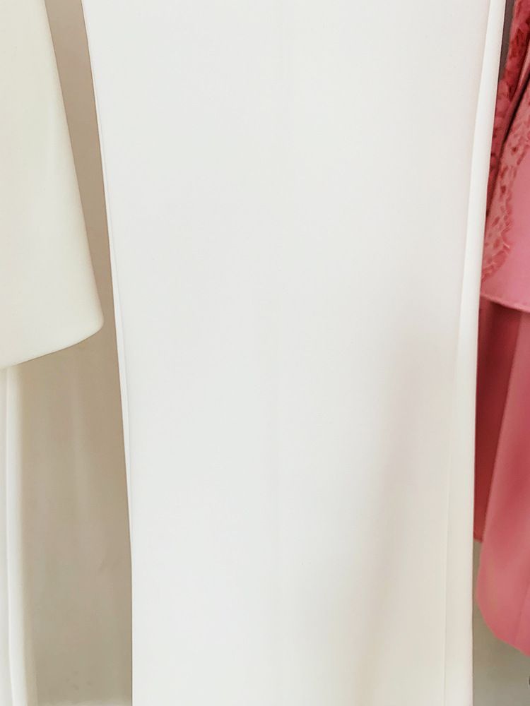 GraceChic In Stock 2025 New Fashion Simple Elegant Pearl Button Slim Fit Blazer Flared Pants Two-Piece Set_voghion.com