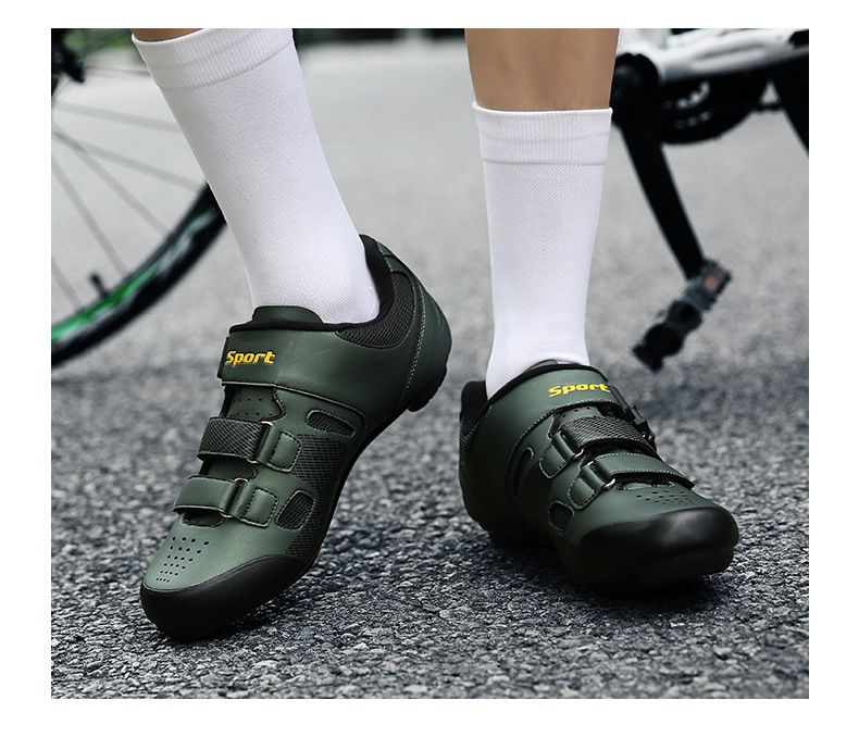 Nieuwe Cross Border Locking Fietsschoenen, Locking Schoenen, Fietsschoenen, Heren Fietsschoenen, Niet-locking Mountain Fietsschoenen, One Piece Levering_voghion.com