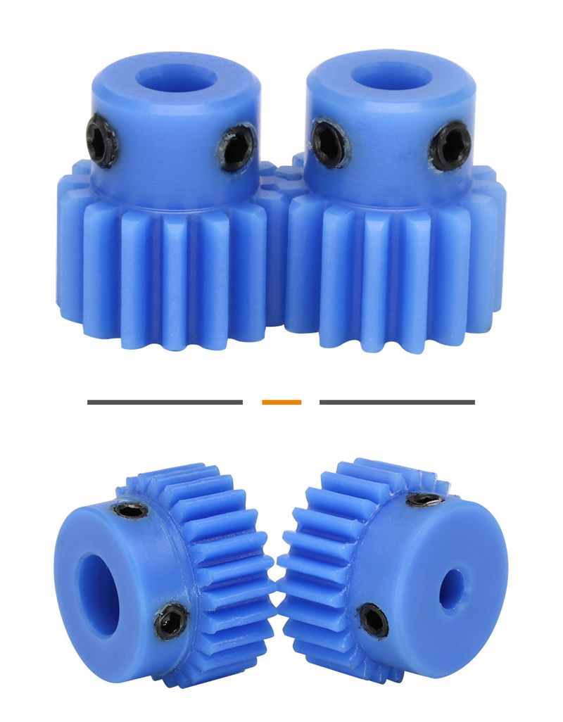 Spur Gear 1M-34T/35T Inner Bore 5/6/6.35/7/8/10/12 gear plastic Height 10 Teeth Pitch 3.14 mm Transmission Parts_voghion.com