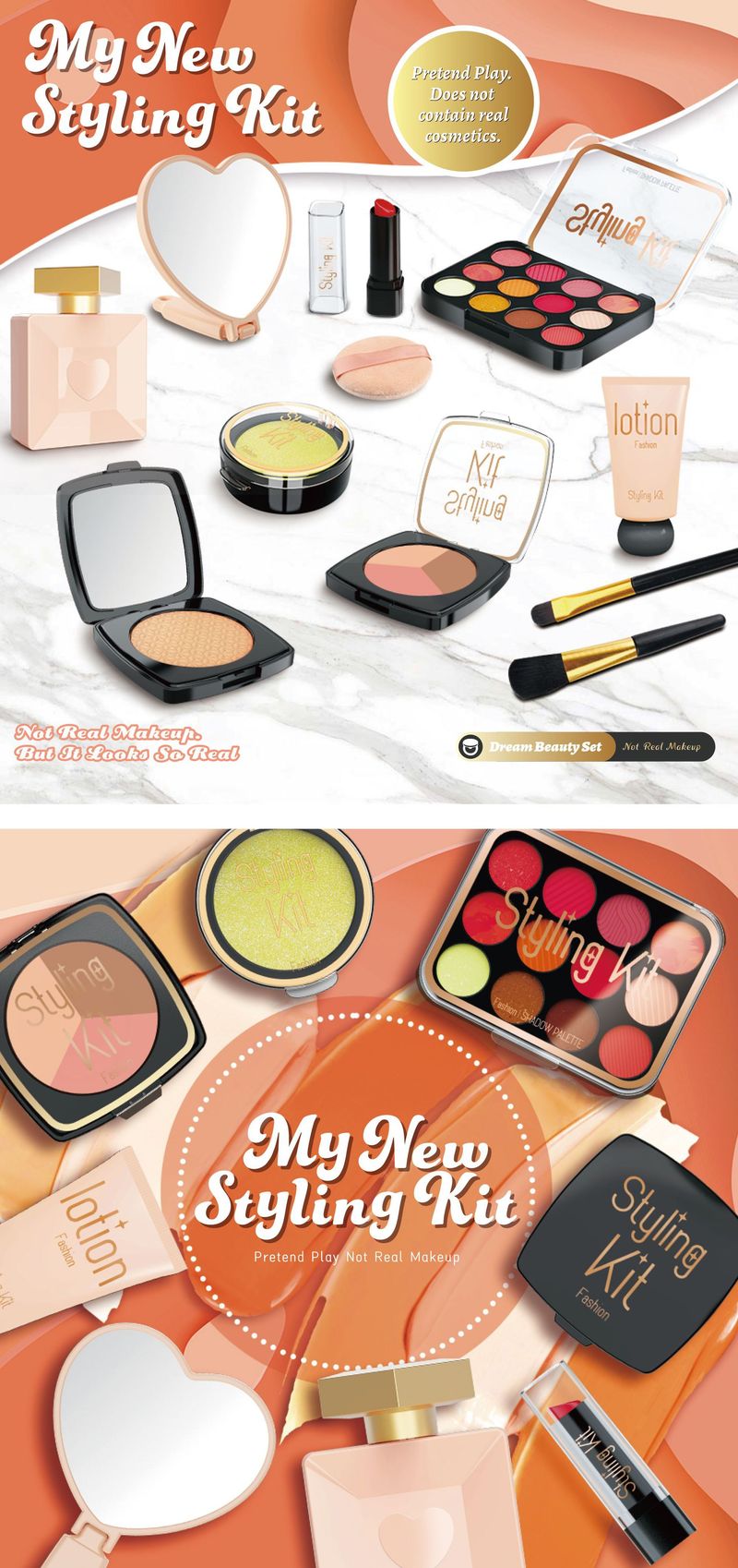 Cross Border Girls Pretend House Cosmetics Set Simulation Nail Art Lipstick Eye Shadow Can Not Be Smeared Makeup Toys Wholesale_voghion.com
