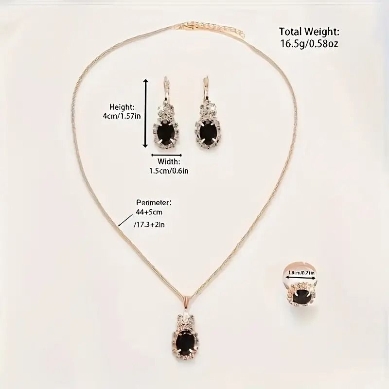 Γυναικεία Ρολόγια Μόδα Γυναικεία Ρολόγια 4 τμχ/σετ Κομψά Ρολόγια Χαλαζία Ρολόγια στρας και Σετ Κοσμήματα Γυναικεία ρολόγια_voghion.com