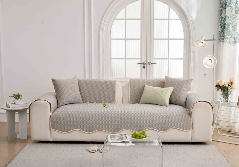 Latex Ice Silk Sofa Cushion Summer Cool Mat Cushion Simple Modern Cool Cushion Sofa Cover Summer Cover Cloth Towel_voghion.com