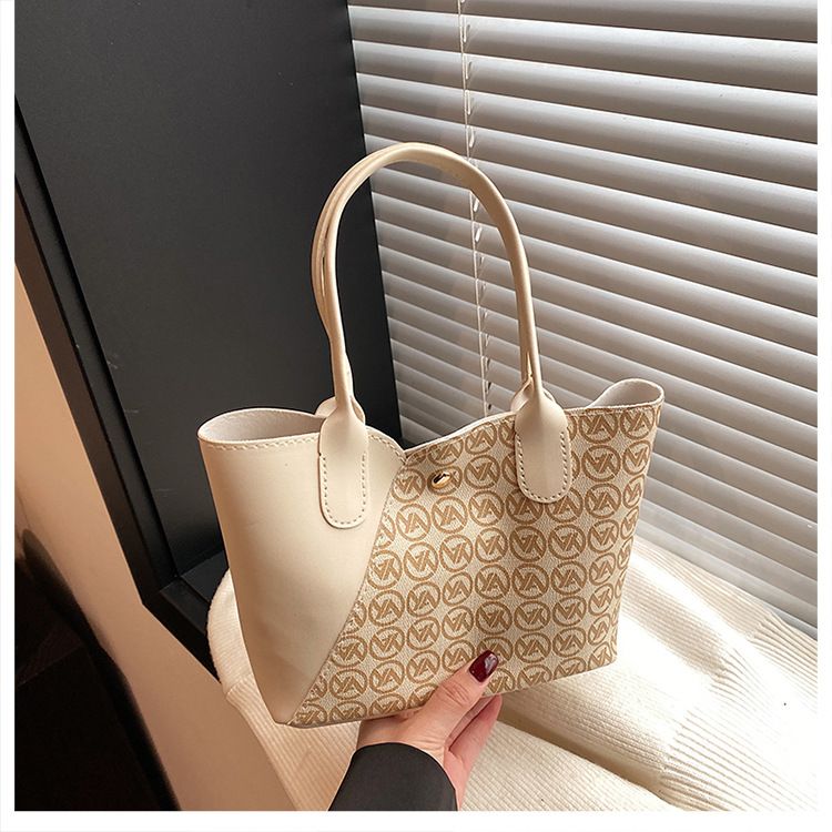 Borsa da donna, grande capacità, borsa tote, borsa estiva alla moda, borsa a tracolla elegante con stampa leopardata, borsa a secchiello popolare_voghion.com