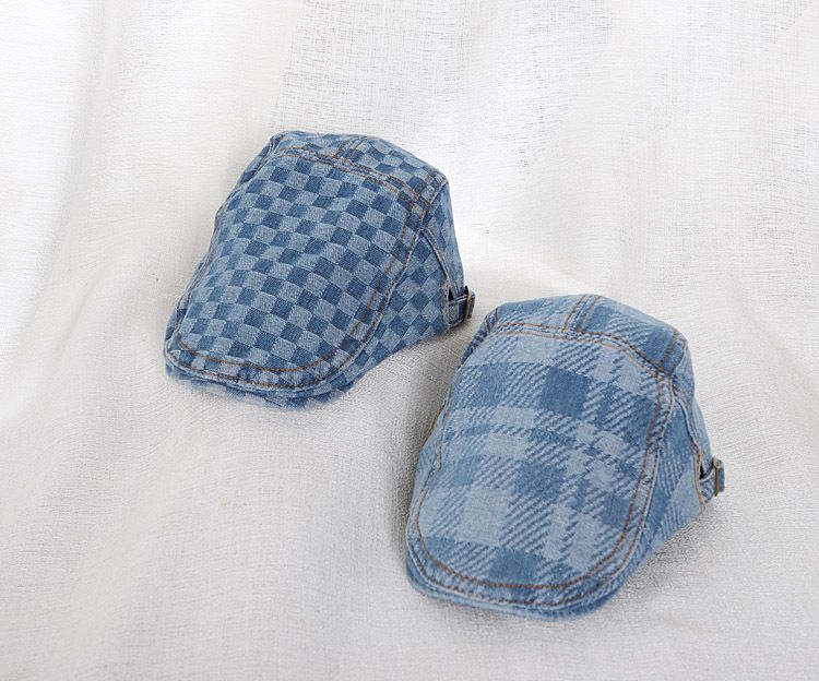 Herbst und Winter Kinderhüte INS Light Board Kinder Baskenmütze Cowboy Schirmmütze Jazzhut Punk Trend_voghion.com