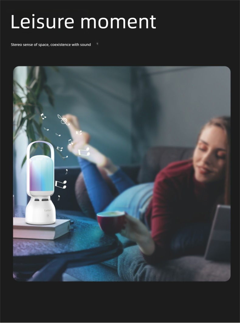 Yeni Açık Hava Bluetooth Renkli Hoparlör Atmosfer Kamp Çadırı Lambası Acil Durum Aydınlatması_voghion.com