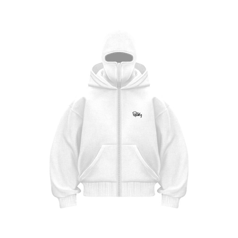 Men's Clothing Plus Velvet Double Hood Unique Design Hooded Sweatshirt Autumn And Winter New Men And Women Same Style Loose Y2K Sweatshirt_voghion.com