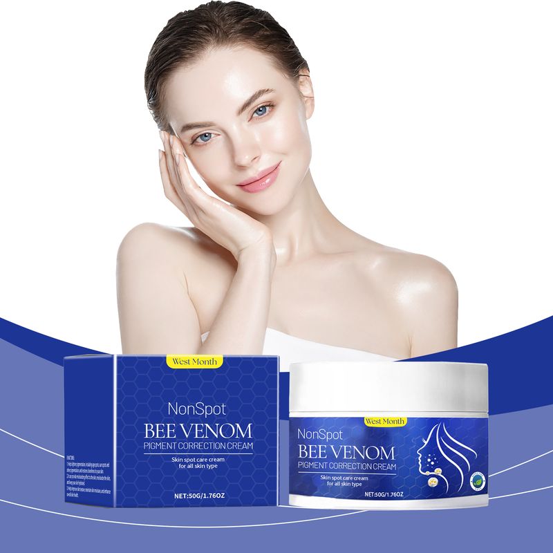 West&MonthBee Venom Body Care Cream, Daily Gentle Moisturizing Skin Moisturizing Massage Care Cream_voghion.com