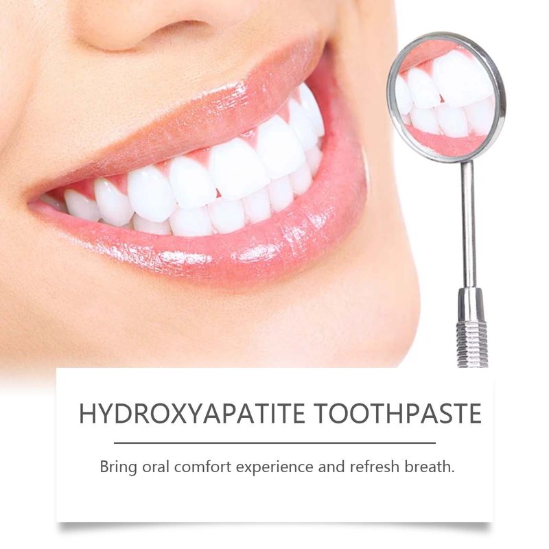 Dentifricio alla menta per la pulizia dei denti, la cura dell'igiene, la cura orale fresca e lucida e denti belli_voghion.com
